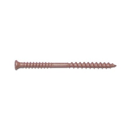 Deck Screw, #10 X 3 In, Steel, Pan Head, Torx Drive, 353 PK